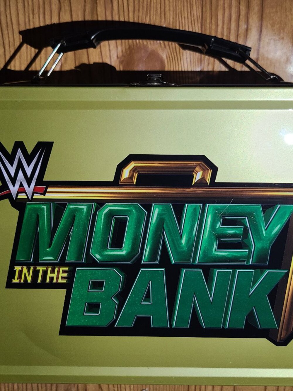 Money In The Bank WWE lunchbox (AS IS)